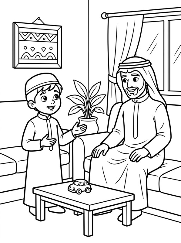 تلوين الصدق للأولاد